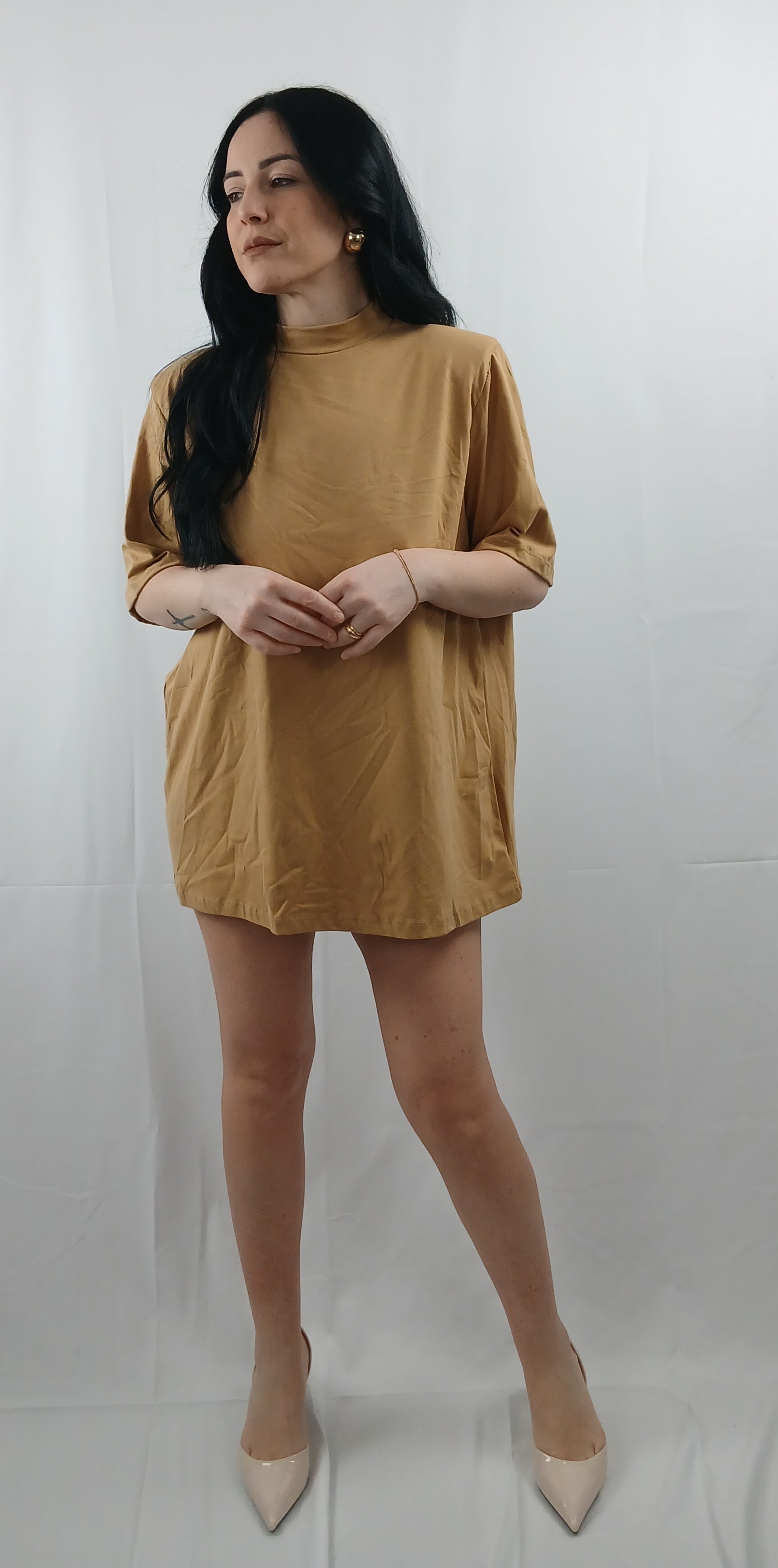 T-Shirt con Spallina Basic
