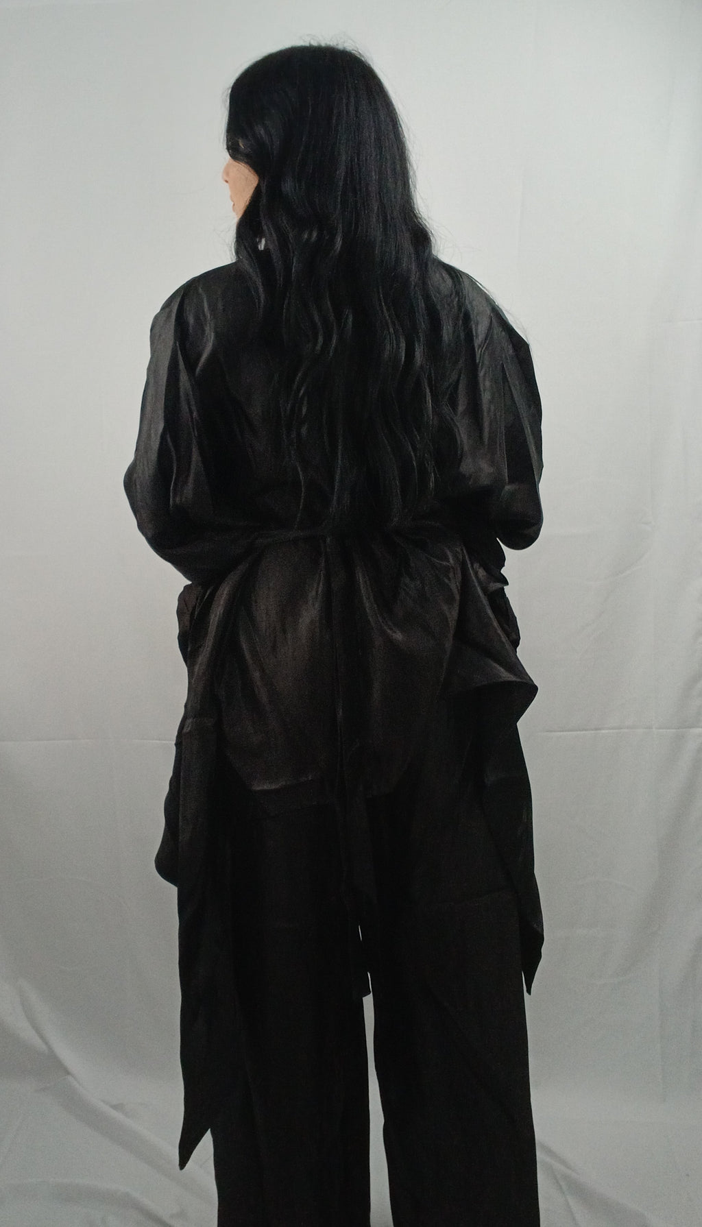 Vestito Elegante a Manica Aperta