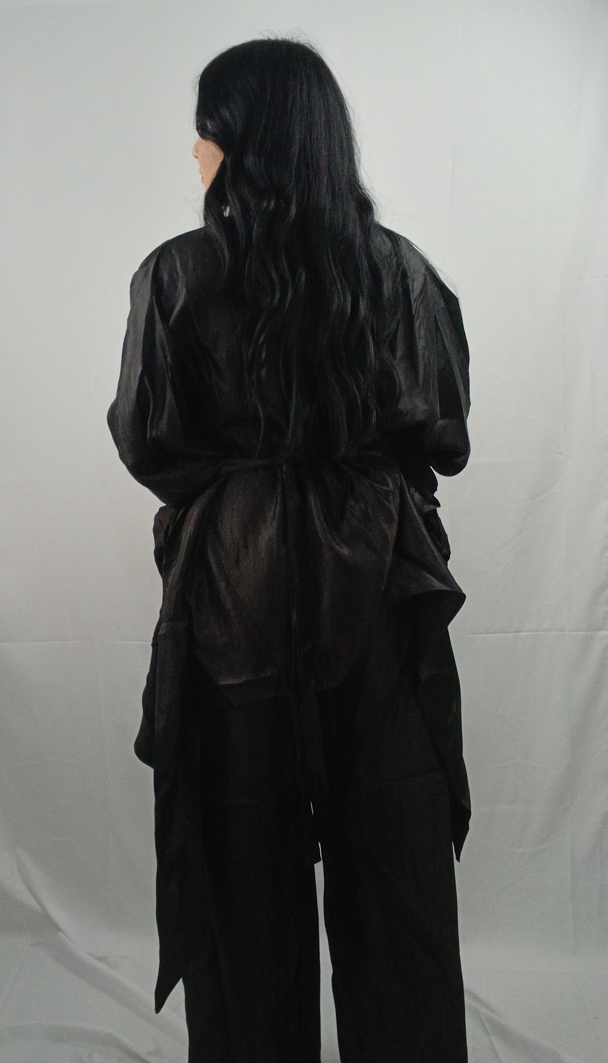 Vestito Elegante a Manica Aperta