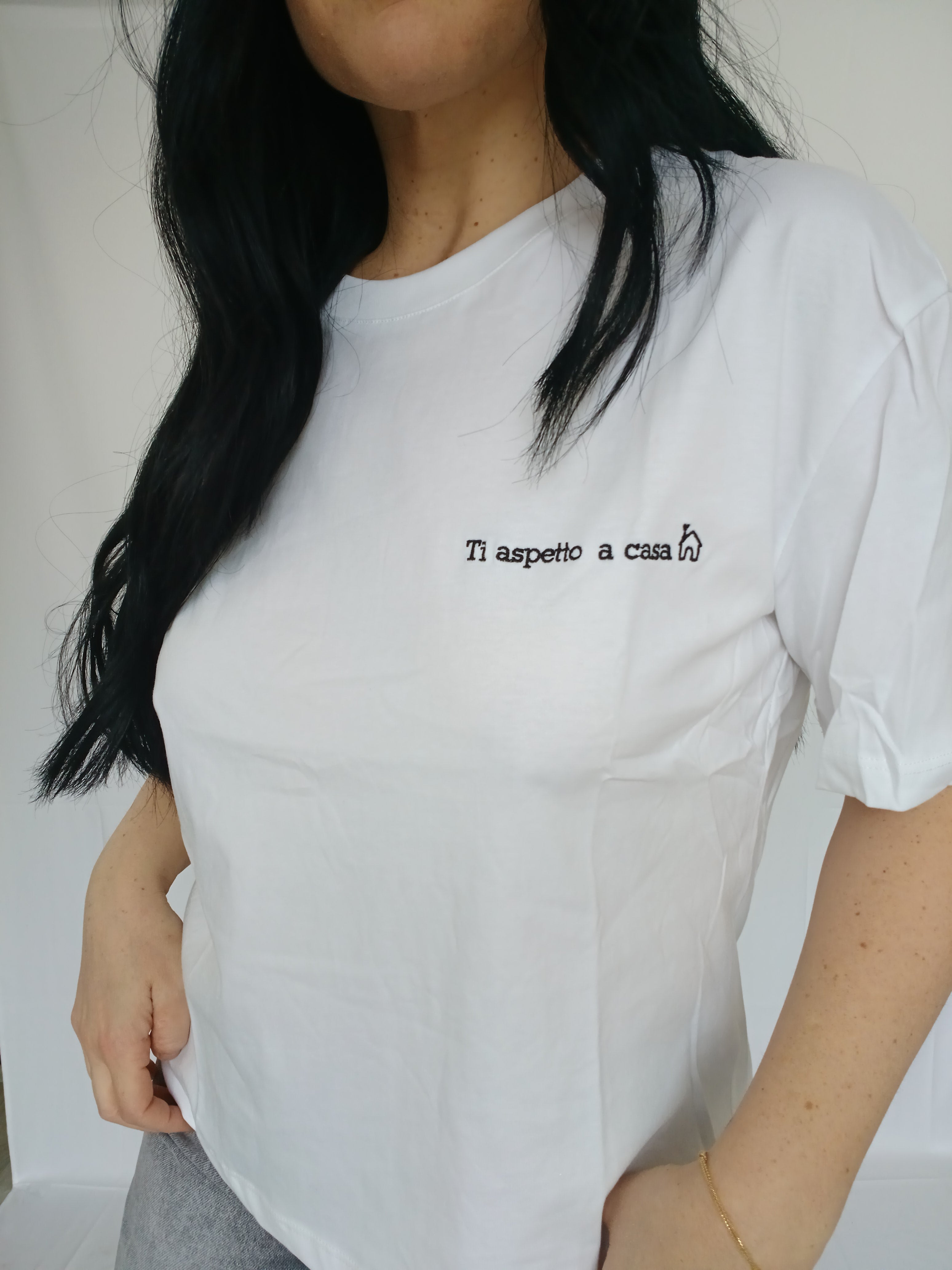 Lumina T-shirt con scritta
