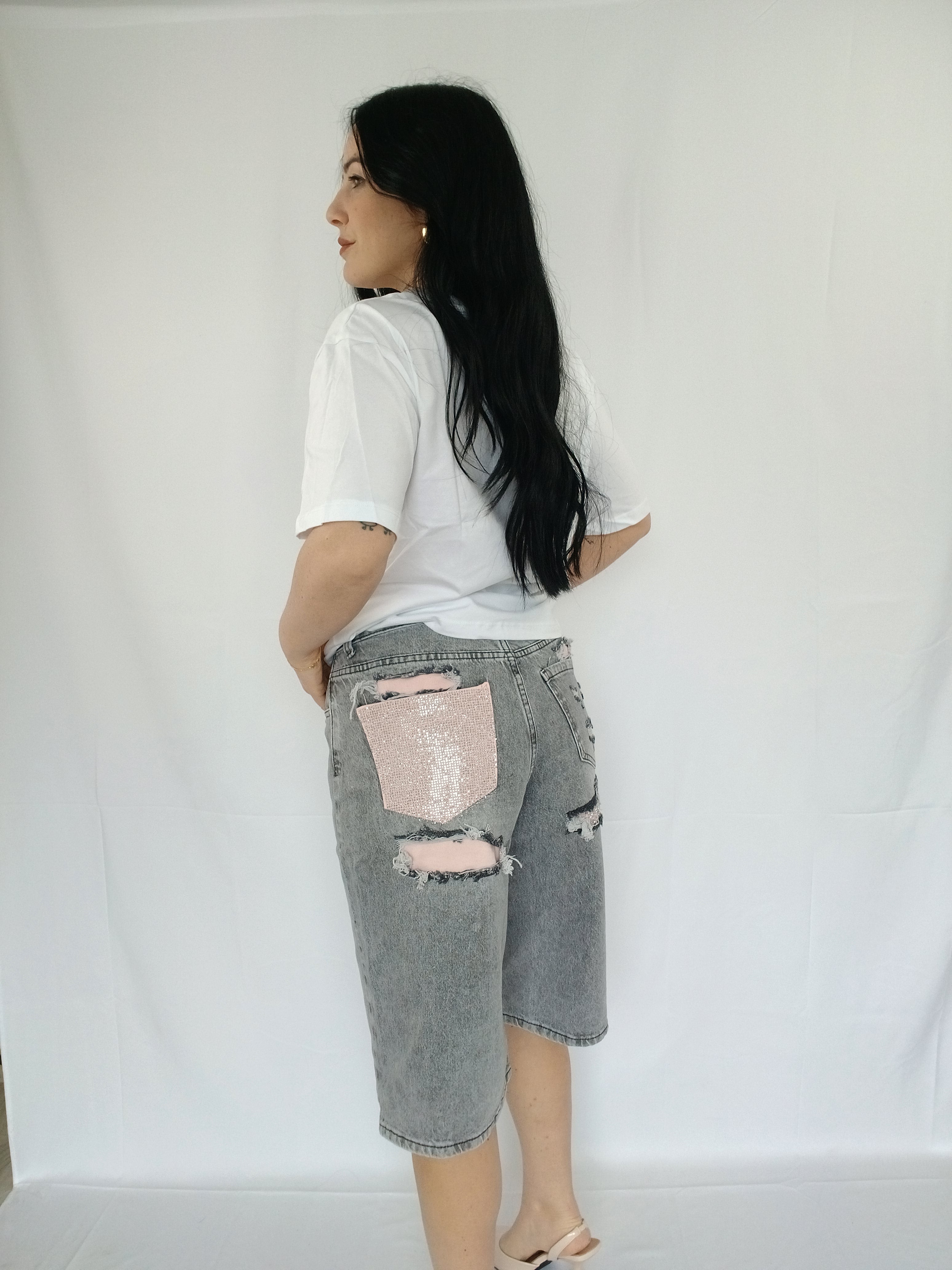 Lumina T-shirt con scritta