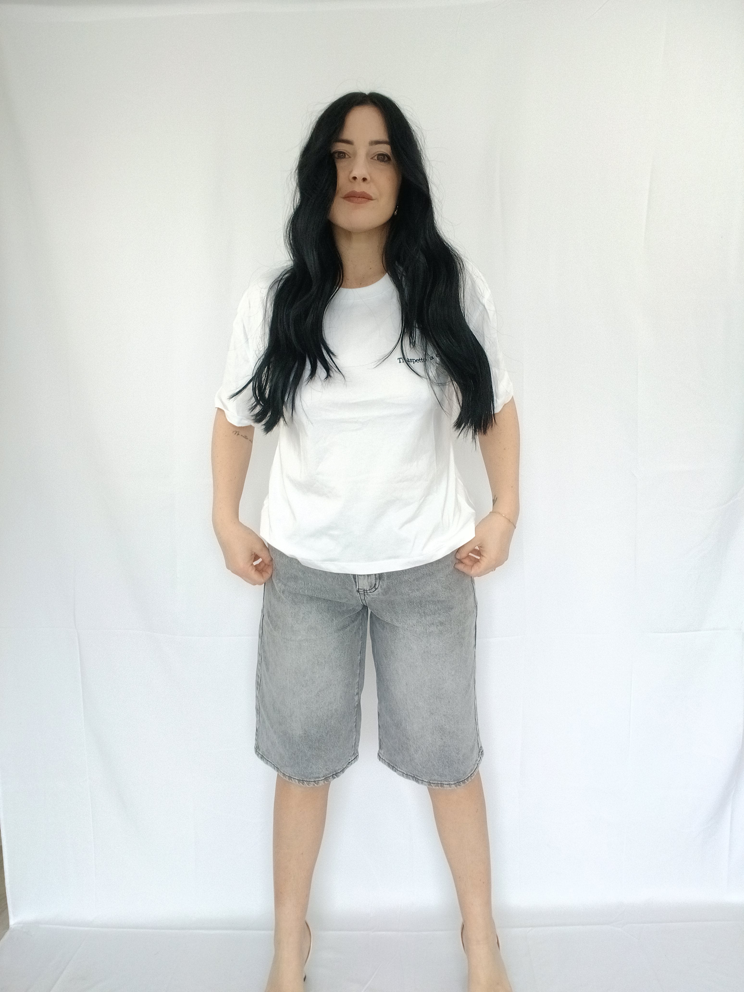 Lumina T-shirt con scritta