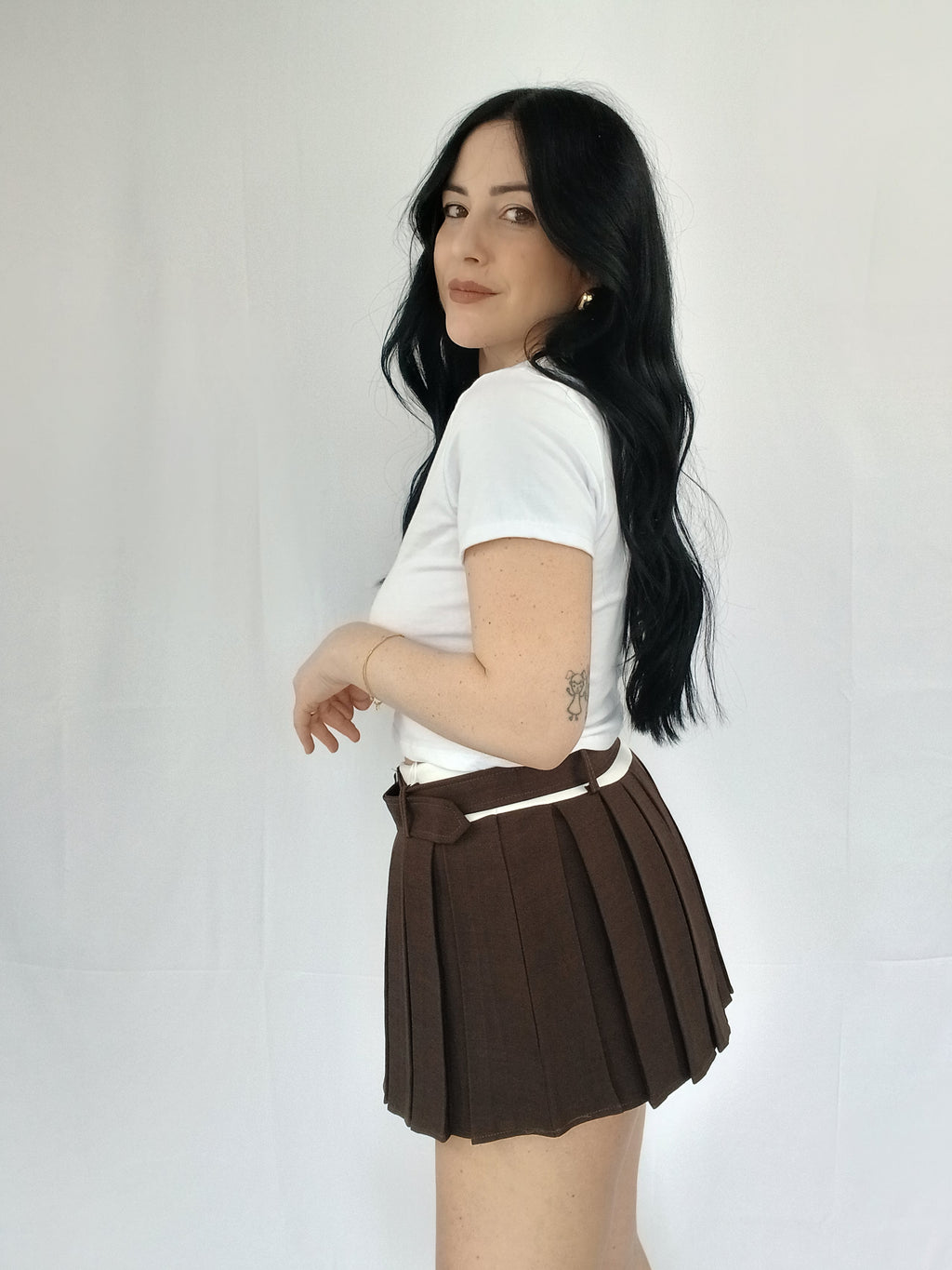 Gonna Plissettata Casual