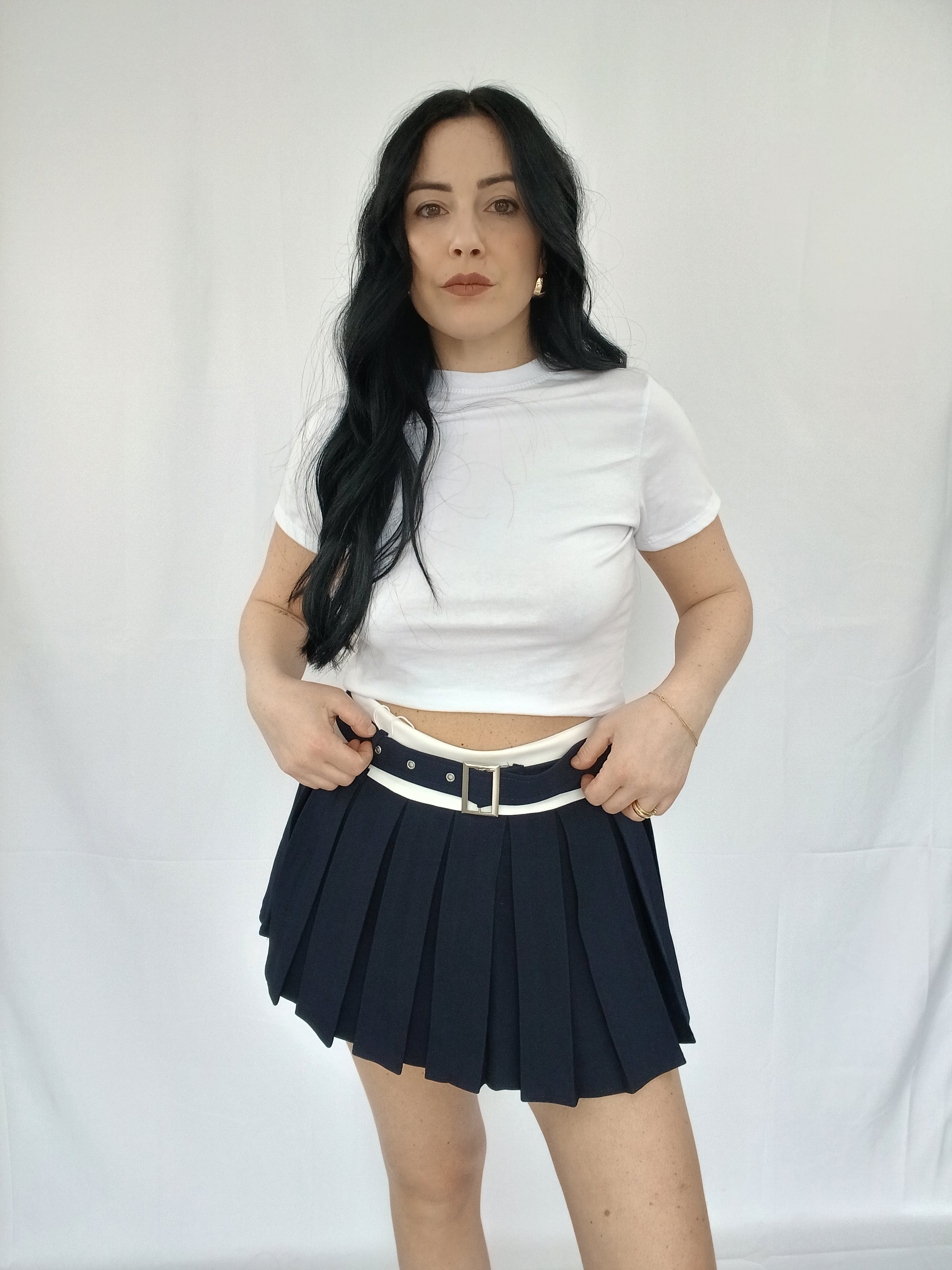 Gonna Plissettata Casual