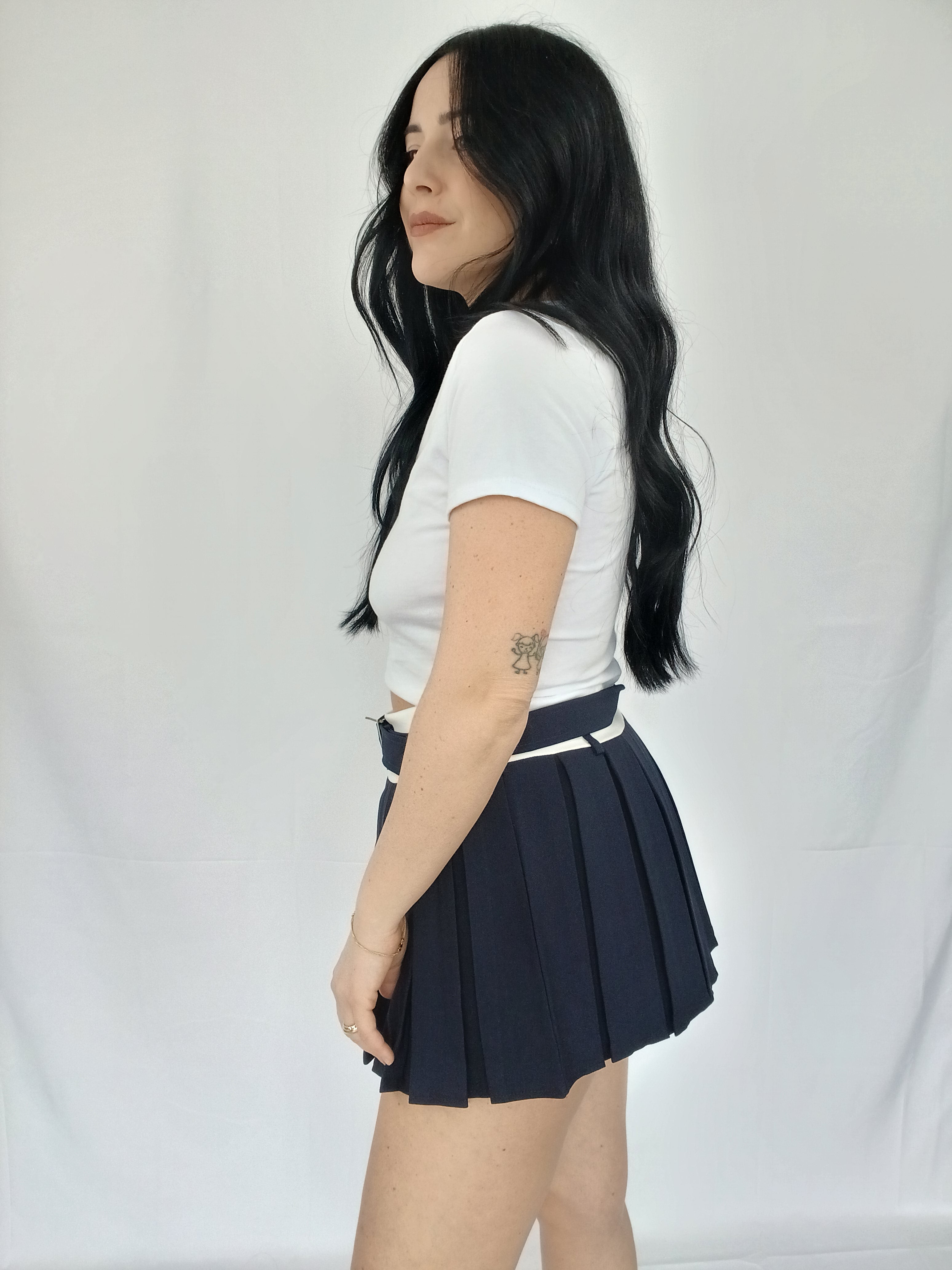 Gonna Plissettata Casual