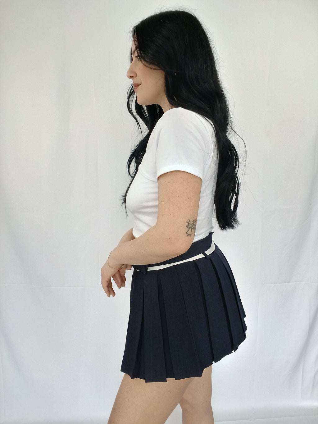 Gonna Plissettata Casual