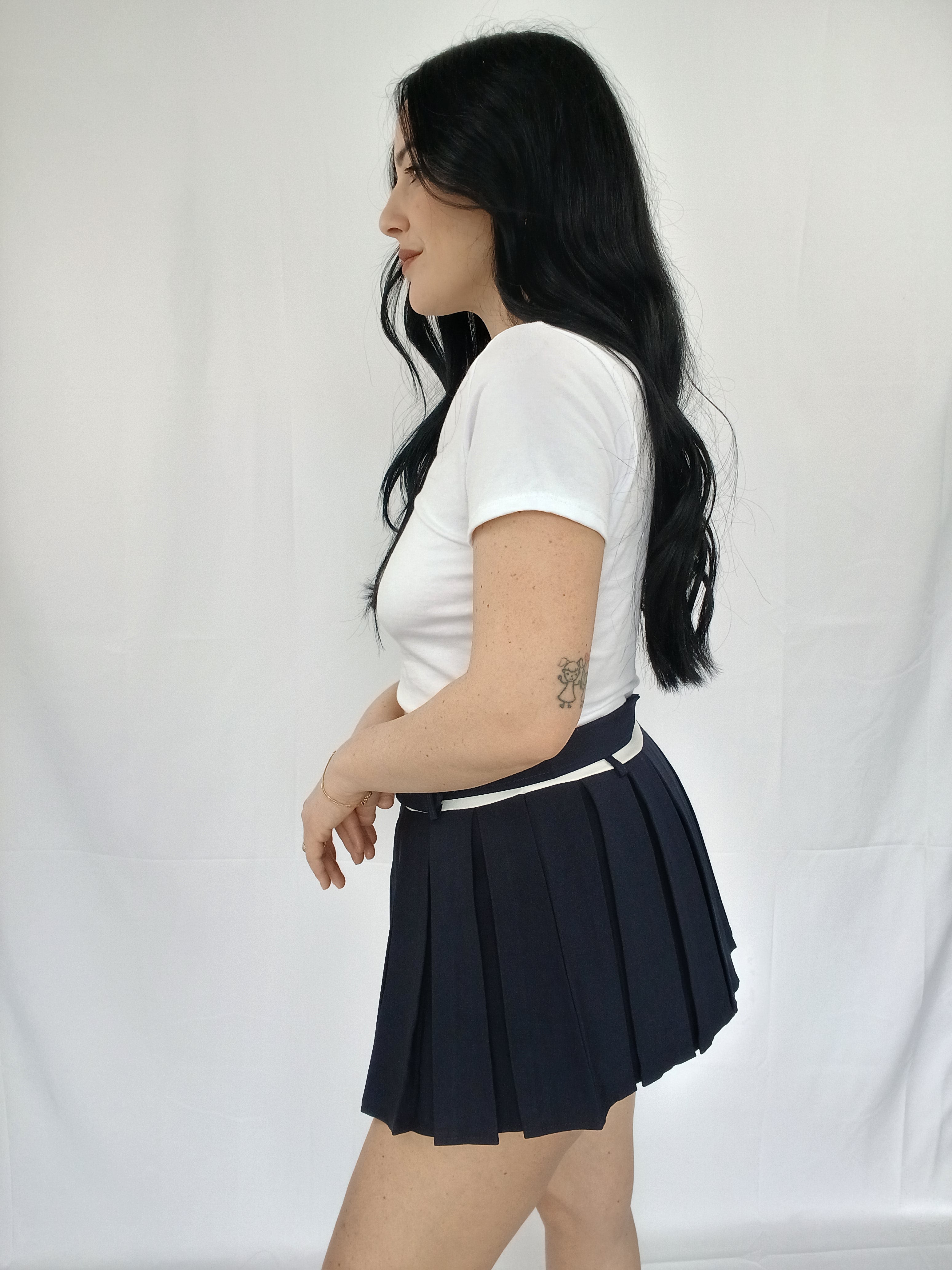 Gonna Plissettata Casual