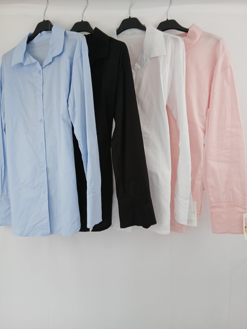 Camicia Casual con Elastici Slim Schiena