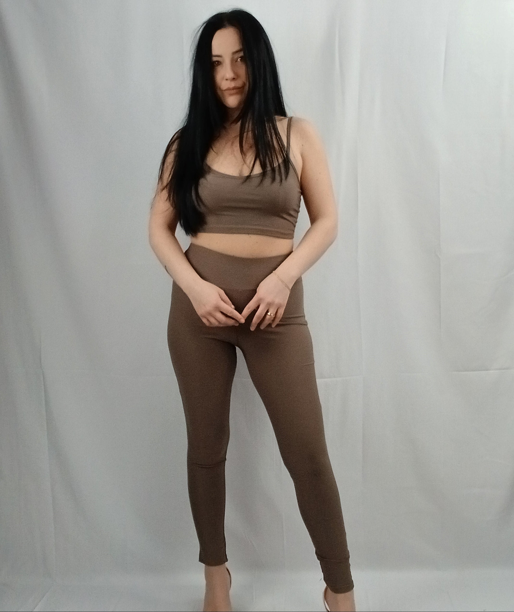 Completo Leggings e Top con Coppe