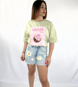 T-shirt Miami beach