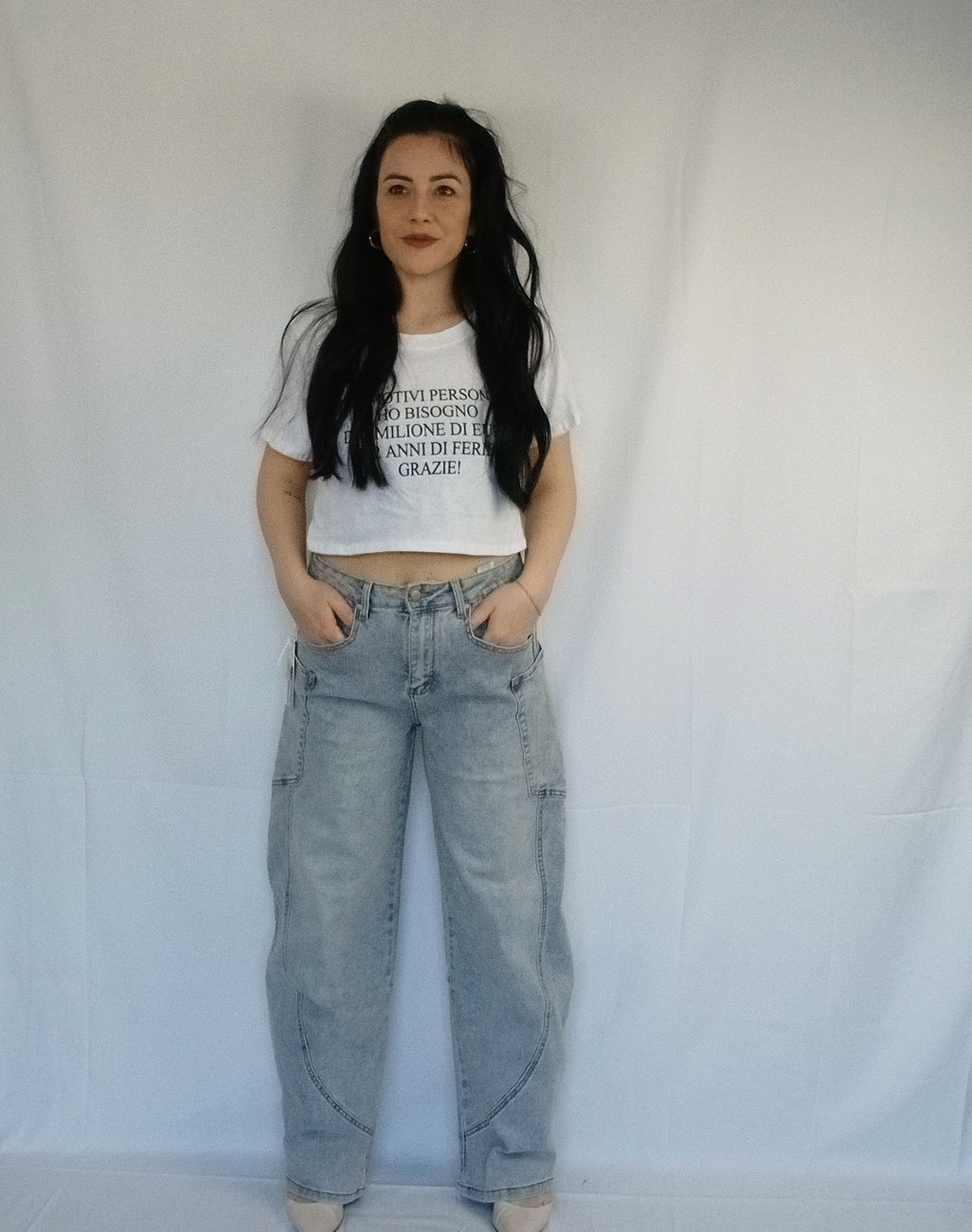 Jeans stile cargo