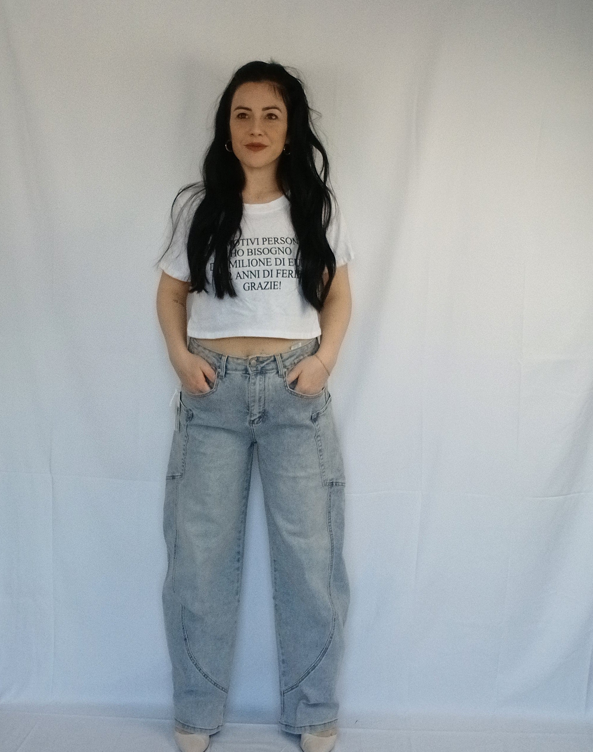 Jeans stile cargo