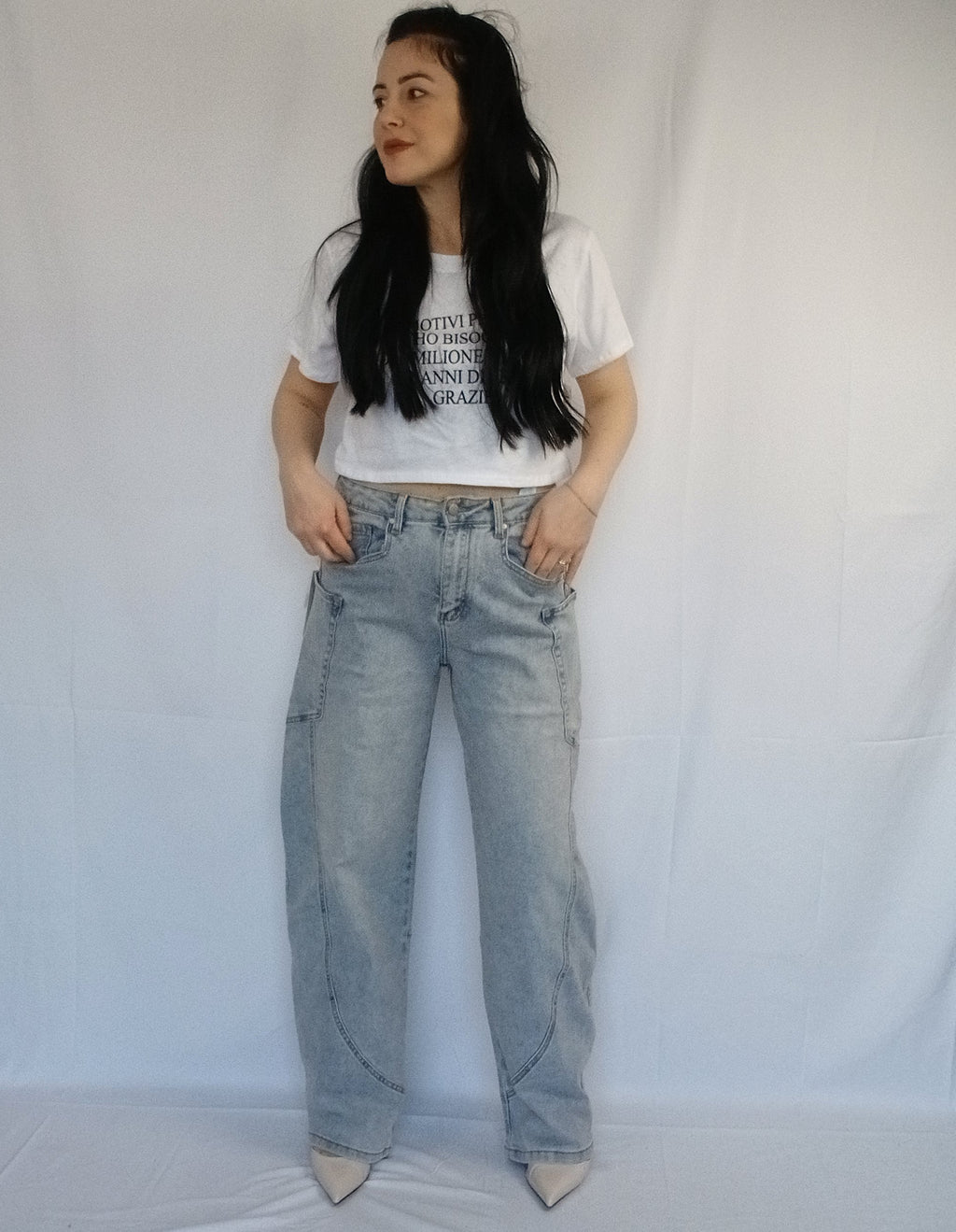 Jeans stile cargo