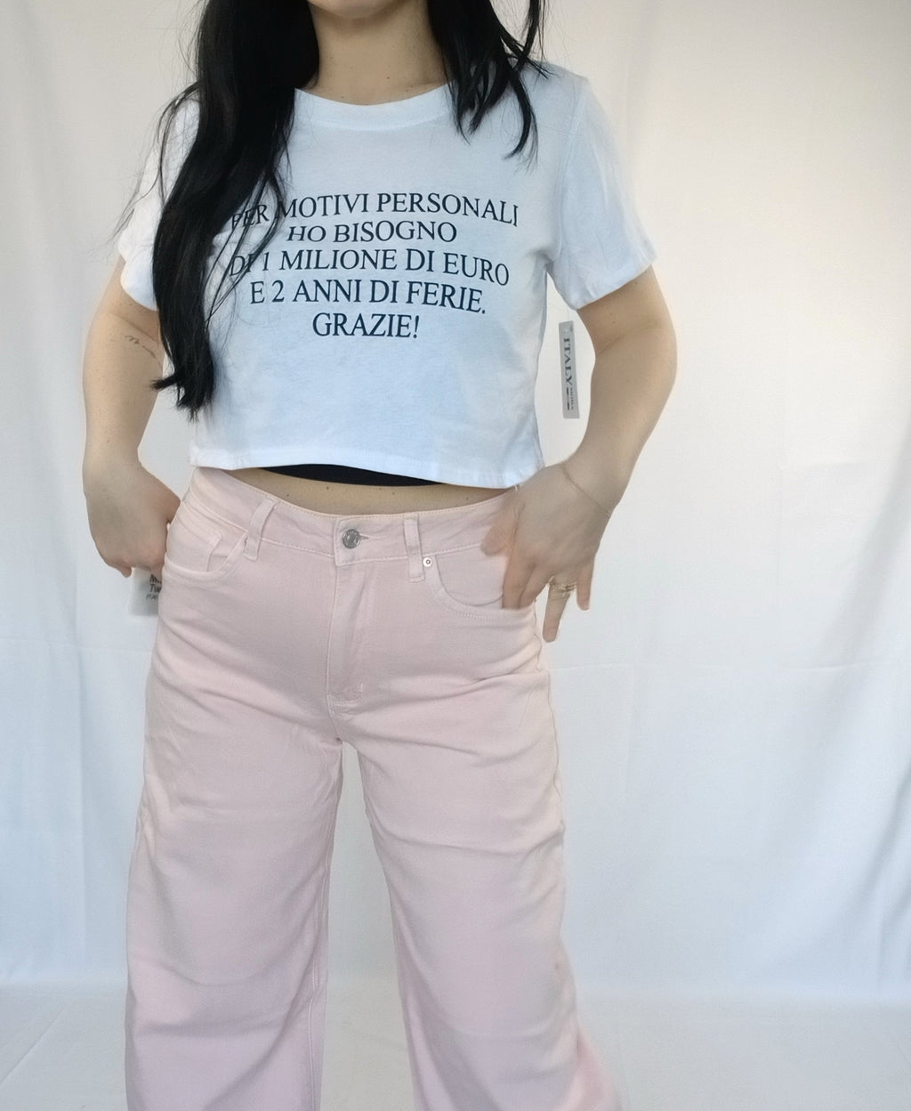Jeans rosa