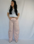 Jeans rosa