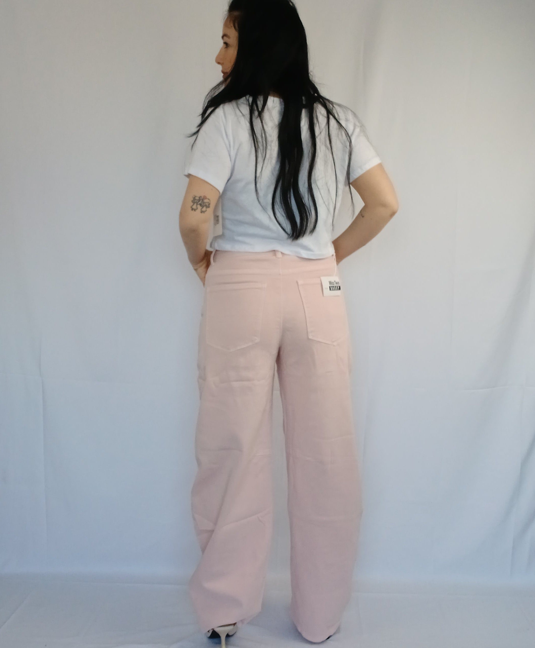 Jeans rosa
