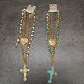 Collana Prestige Stile Rosario con Perline