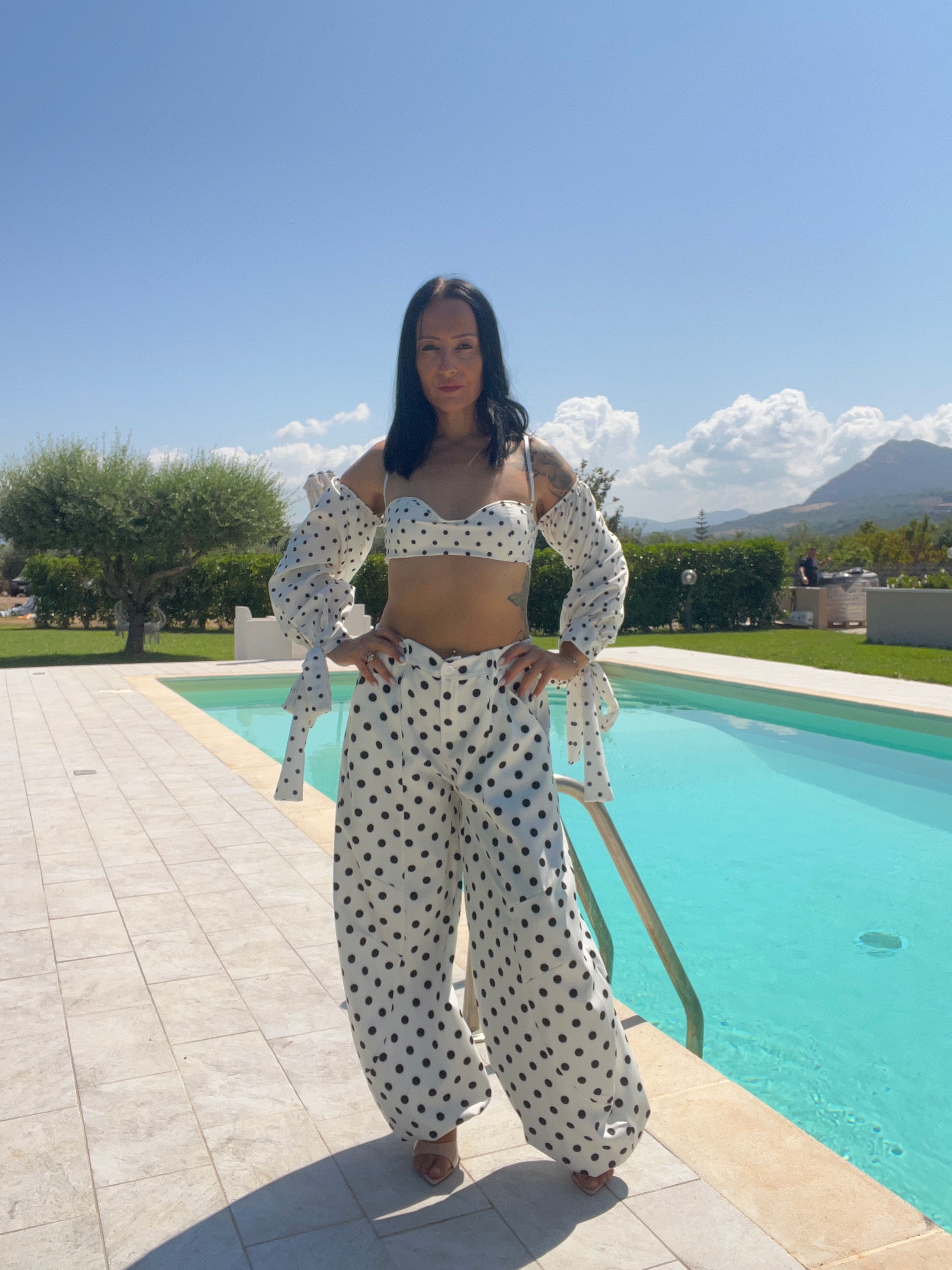 Pantalone a pois