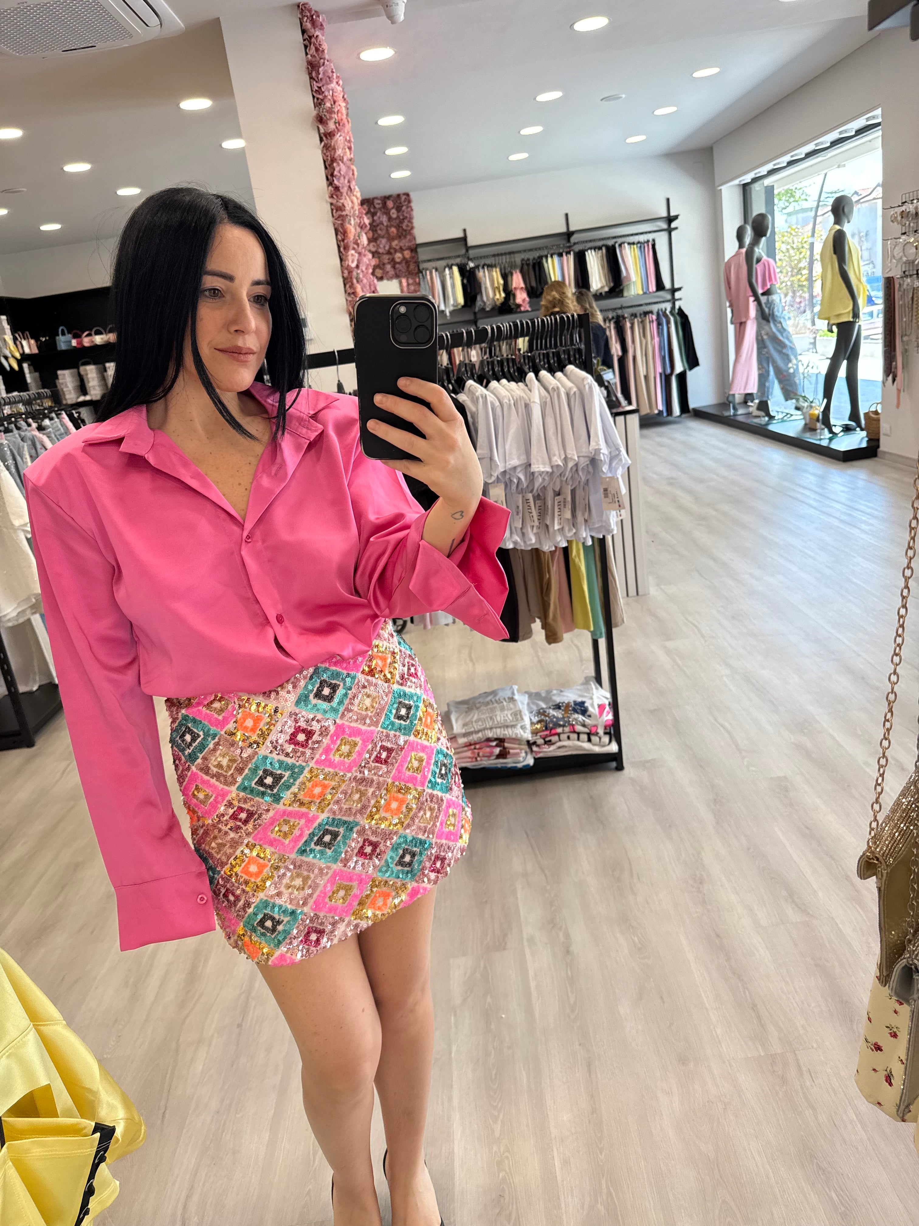 Camicia raso