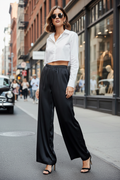 Pantalone casual curvy