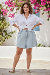 Jeans corto Elsa curvy