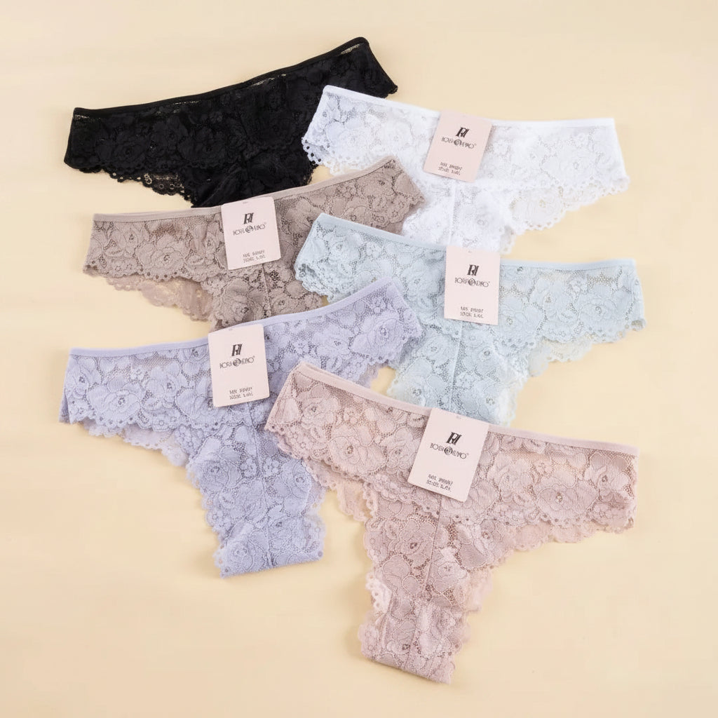 Slip in pizzo Rosy
