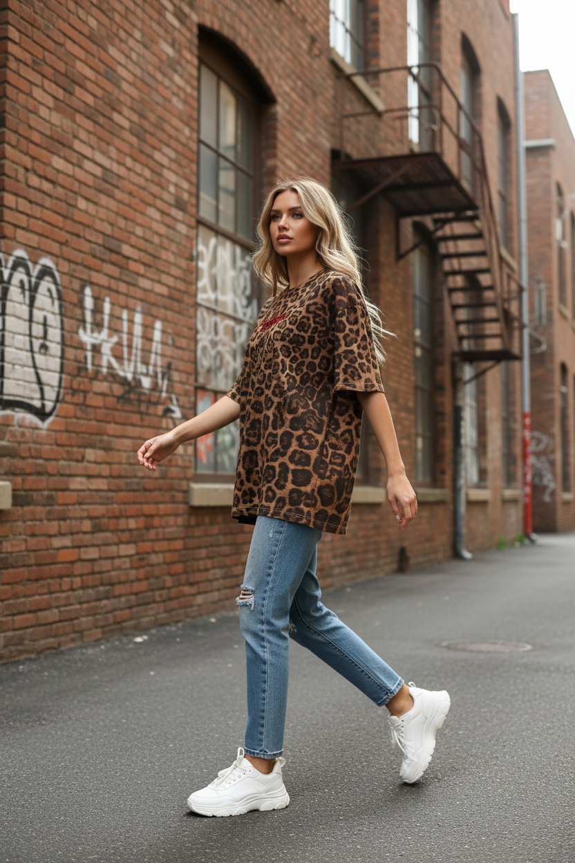 T-shirt animalier pulita - posa 2